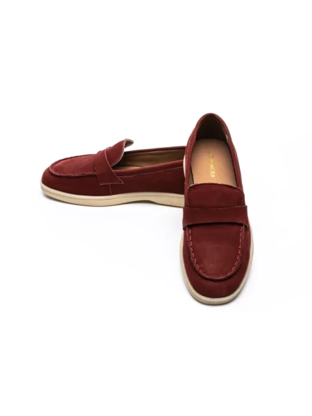 Pantofi Casual Dama din piele naturala 26A39 RED | ADVANCER