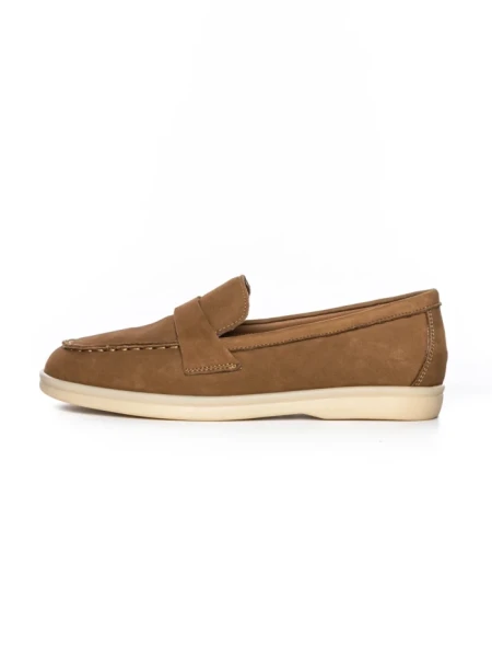 Pantofi Casual Dama din piele naturala 26A39 APRICOT | ADVANCER