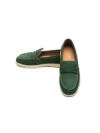 Pantofi Casual Dama din piele naturala 26A39 GREEN | ADVANCER