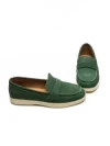 Pantofi Casual Dama din piele naturala 26A39 GREEN | ADVANCER