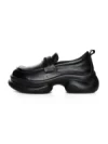 Pantofi Casual Dama din piele naturala 10821 BLACK | ADVANCER
