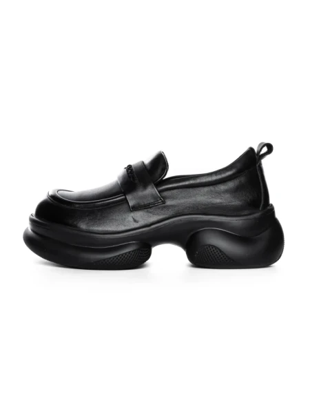Pantofi Casual Dama din piele naturala 10821 BLACK | ADVANCER