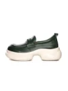 Pantofi Casual Dama din piele naturala 10821 GREEN | ADVANCER