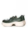 Pantofi Casual Dama din piele naturala 10821 GREEN | ADVANCER