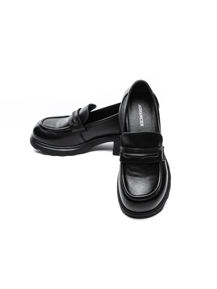 Pantofi Casual Dama din piele naturala 25N88 BLACK | ADVANCER