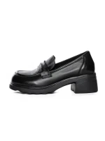 Pantofi Casual Dama din piele naturala 25N88 BLACK | ADVANCER