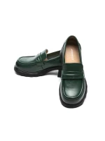 Pantofi Casual Dama din piele naturala 25N88 GREEN | ADVANCER