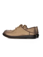 Pantofi Casual Dama din piele naturala 3852 KHAKI | ADVANCER