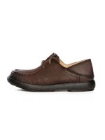 Pantofi Casual Dama din piele naturala 3852 BROWN | ADVANCER