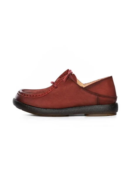 Pantofi Casual Dama din piele naturala 3852 RED | ADVANCER