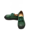 Pantofi Casual Dama din piele naturala 3852 GREEN | ADVANCER