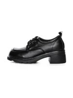 Pantofi Casual Dama din piele naturala 25N89 BLACK | ADVANCER