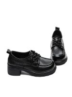 Pantofi Casual Dama din piele naturala 25N89 BLACK | ADVANCER