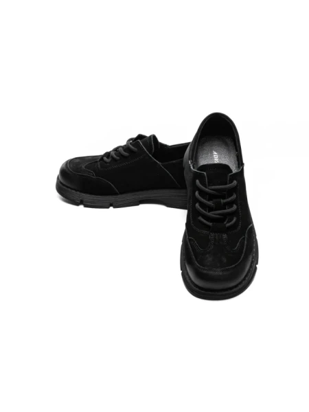 Pantofi Casual Dama din piele naturala 6886 BLACK | ADVANCER