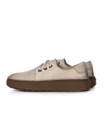 Pantofi Casual Dama din piele naturala 663-1 CREAM | ADVANCER