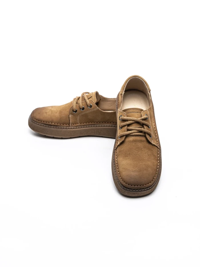 Pantofi Casual Dama din piele naturala 663-1 TAUPE | ADVANCER