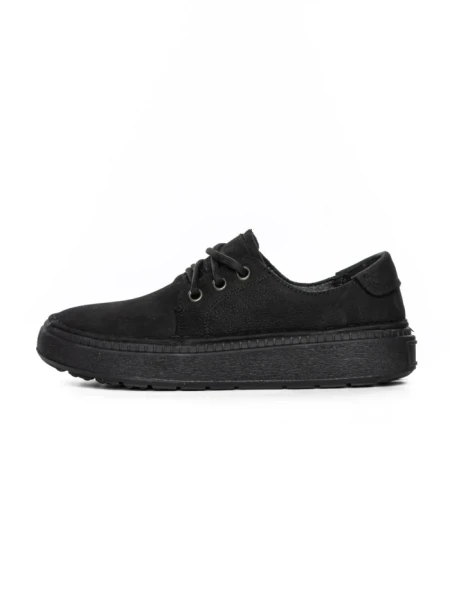 Pantofi Casual Dama din piele naturala 663-1 BLACK | ADVANCER