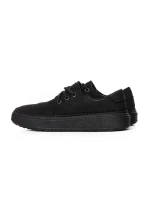 Pantofi Casual Dama din piele naturala 663-1 BLACK | ADVANCER