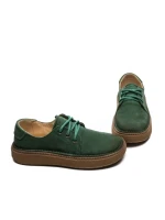 Pantofi Casual Dama din piele naturala 663-1 GREEN | ADVANCER