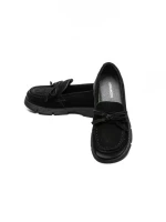 Pantofi Casual Dama din piele naturala 6889 BLACK | ADVANCER