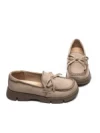 Pantofi Casual Dama din piele naturala 6889 CREAM | ADVANCER