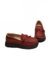 Pantofi Casual Dama din piele naturala 6889 RED | ADVANCER