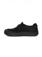 Pantofi Casual Dama din piele naturala KM5169 BLACK | ADVANCER