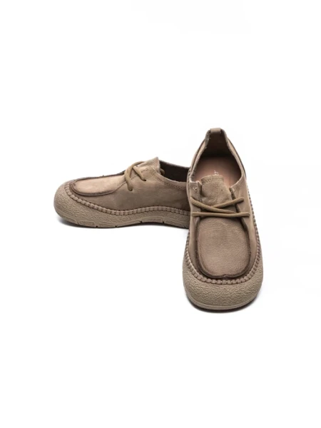 Pantofi Casual Dama din piele naturala KM5169 APRICOT | ADVANCER