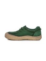 Pantofi Casual Dama din piele naturala KM5169 GREEN | ADVANCER
