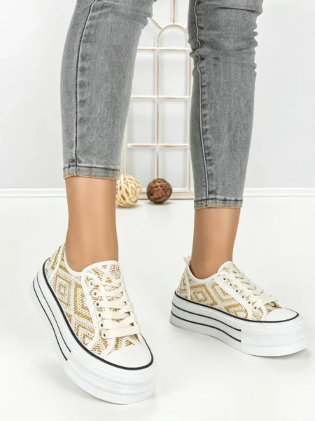 Tenisi Dama 806-4B WHITE | RED JIN