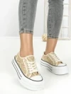 Tenisi Dama 806-4C BEIGE | RED JIN