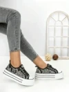 Tenisi Dama 887-4A BLACK | RED JIN