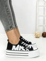 Tenisi Dama 810-4A BLACK-WHITE | RED JIN
