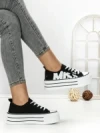 Tenisi Dama 810-4A BLACK-WHITE | RED JIN
