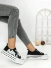 Tenisi Dama 810-4A BLACK-WHITE | RED JIN