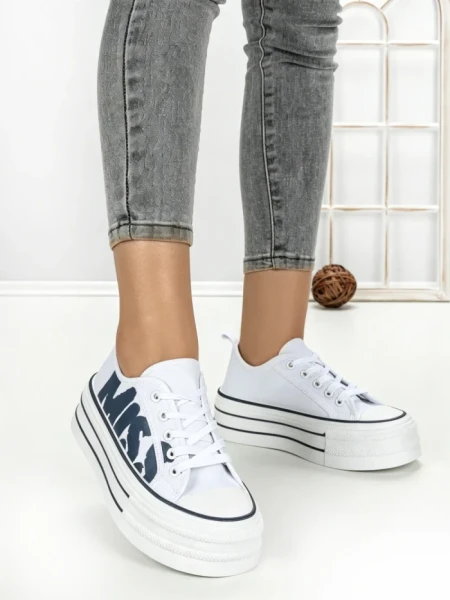 Tenisi Dama 810-4B WHITE-NAVY | RED JIN