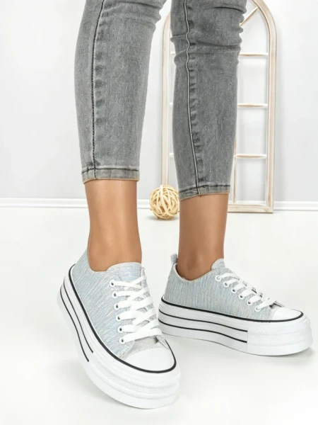 Tenisi Dama 803-4C LIGHT BLUE | RED JIN