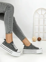 Tenisi Dama 804-4A BLACK | RED JIN