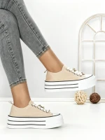 Tenisi Dama 890-4C BEIGE | RED JIN