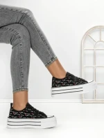 Tenisi Dama 885-4A BLACK | RED JIN