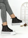 Tenisi Dama 813-4A BLACK | RED JIN