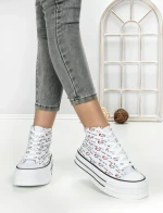 Tenisi Dama 813-4B WHITE | RED JIN