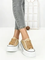 Tenisi Dama 809-4B BEIGE | RED JIN
