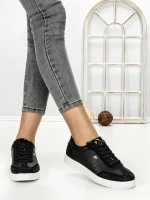 Sneakers Dama 817-4A BLACK | RED JIN