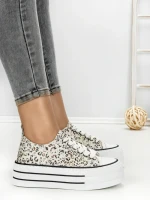 Tenisi Dama 888-4A LEOPARD-BLACK | RED JIN