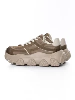 Pantofi Sport Dama din piele naturala 9805 APRICOT | FRANCO GERARDO