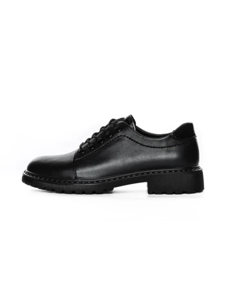 Pantofi Casual Dama din piele naturala 3218Q03 BLACK | FORMAZIONE