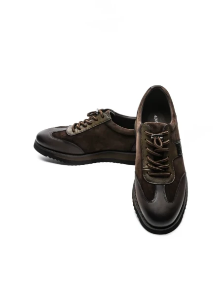 Pantofi Casual Barbati din piele naturala 1-528-3 COFFEE | ADVANCER