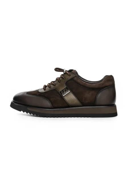 Pantofi Casual Barbati din piele naturala 1-528-3 COFFEE | ADVANCER