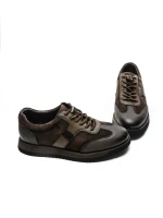 Pantofi Casual Barbati din piele naturala 1-528-3 COFFEE | ADVANCER